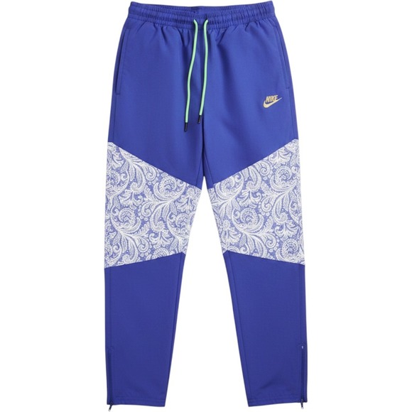 Nike Pants - Nike Serena Williams Design Crew Track Pants Women Blue Paisley DM6310-409